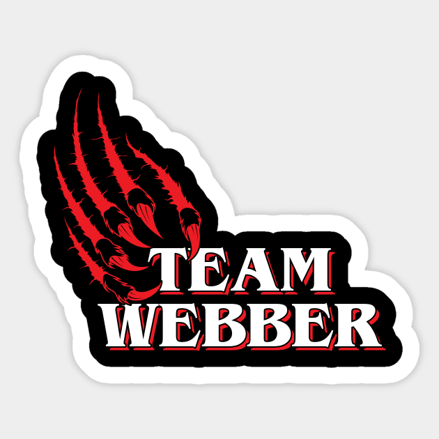 Musicals with Cheese - Team Webber Sticker by Musicals With Cheese